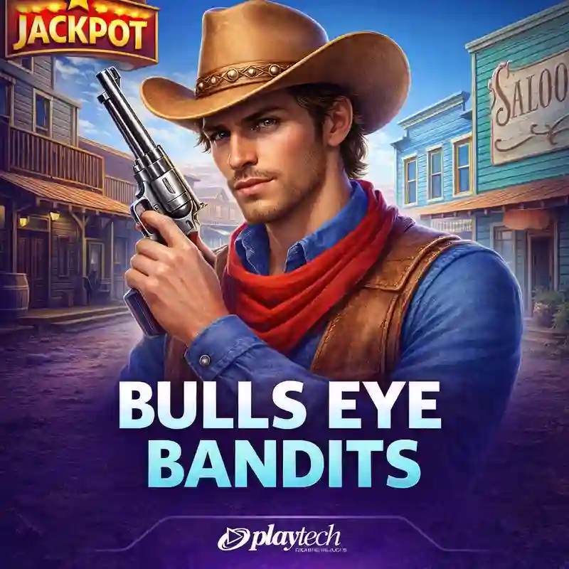 Bulls Eye Bandits online casino slot game